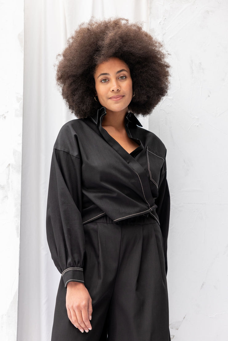 ReCreate Boxy Shirt - Black