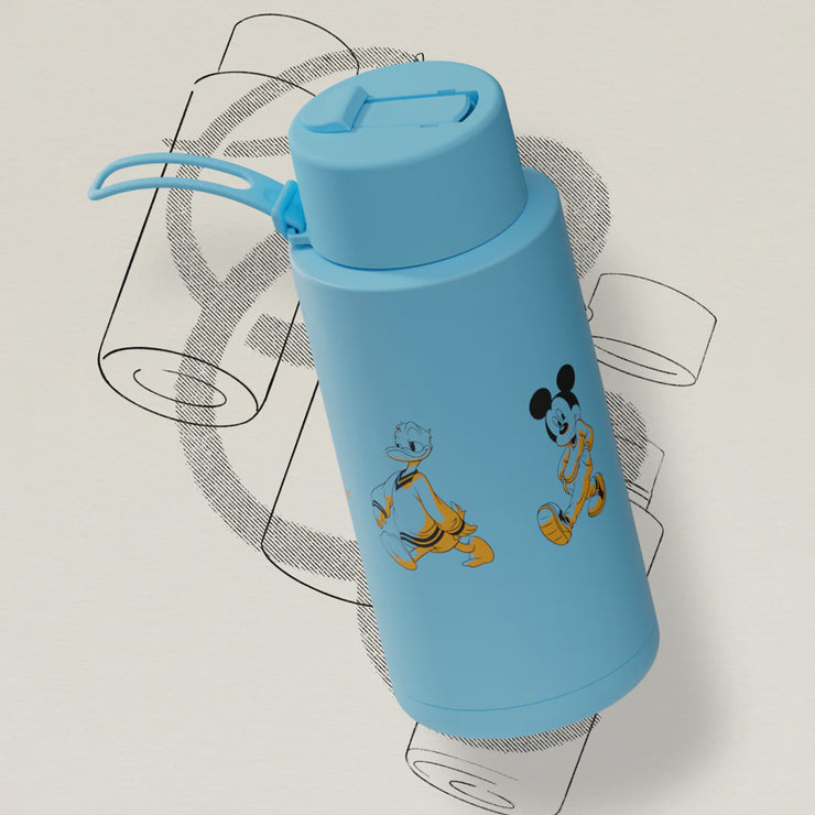 Frank Green 34oz Bottle - Mickey & Friends Sky Blue