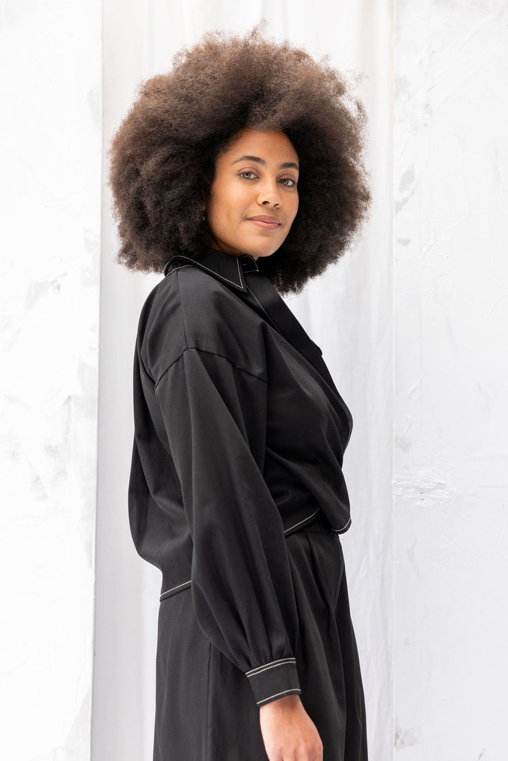 ReCreate Boxy Shirt - Black