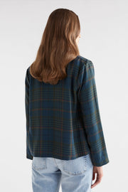 Elk Seine Jacket - Teal Plaid Last One Was $399 Now