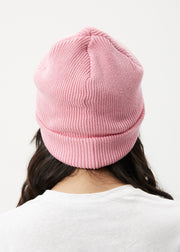 Homely - Recycled Knit Beanie Pink