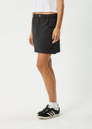 Instinct Recycled Zip Off Skirt - Black