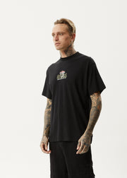 Let It Grow Hemp Boxy Fit Tee - Black