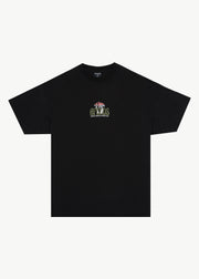 Let It Grow Hemp Boxy Fit Tee - Black