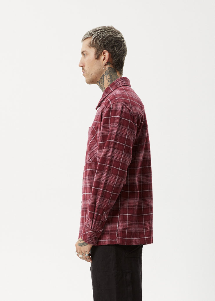 Questions Recycled Flannel Shirt - Port Last One