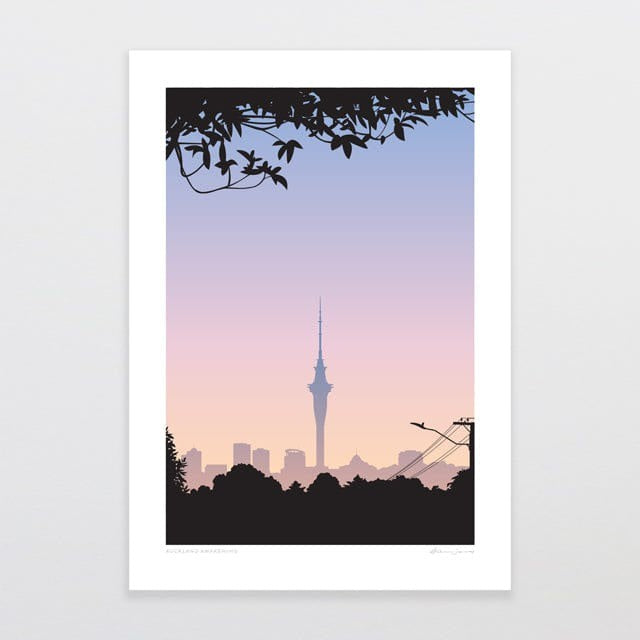 Glenn Jones Print - Auckland Awakenings