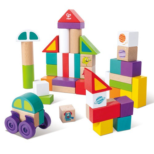 Hape 50 Piece Block Set