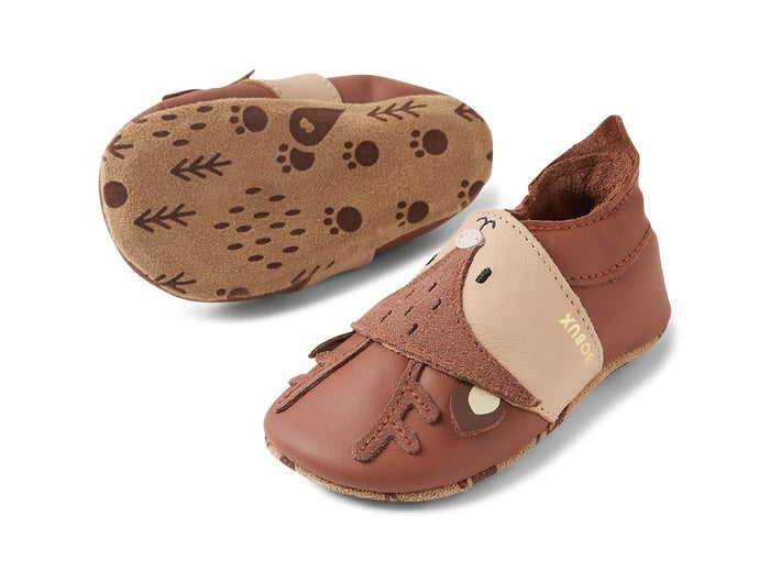 Bobux Soft Soles - Fawn Mocha +  Beige - Coming soon