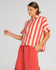 Mina Shirt - Kaia Stripe Last One