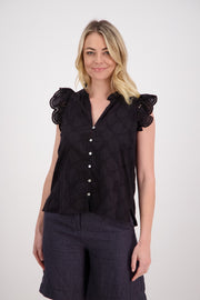 Briarwood Page Top - Black