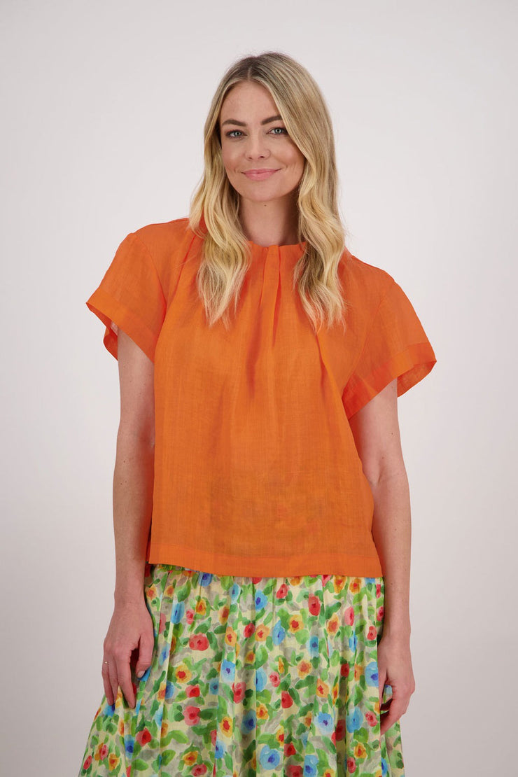 Briarwood Pia Top - Orange - Last One