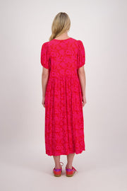 Briarwood Jem Dress - Pink/Red Floral