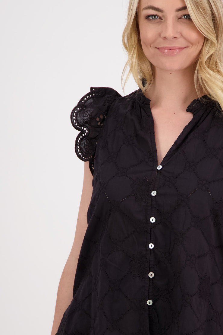 Briarwood Page Top - Black