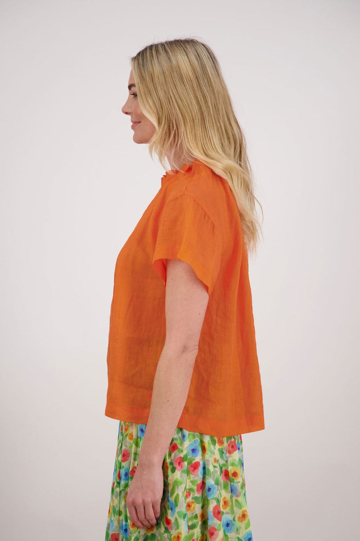 Briarwood Pia Top - Orange - Last One