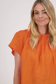 Briarwood Pia Top - Orange - Last One