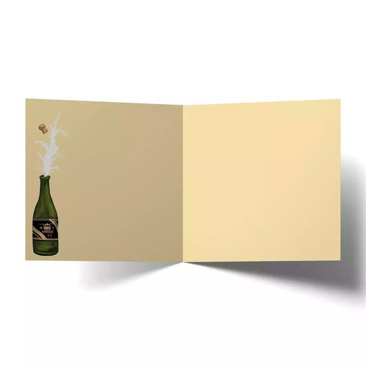 Champagne Pop Card