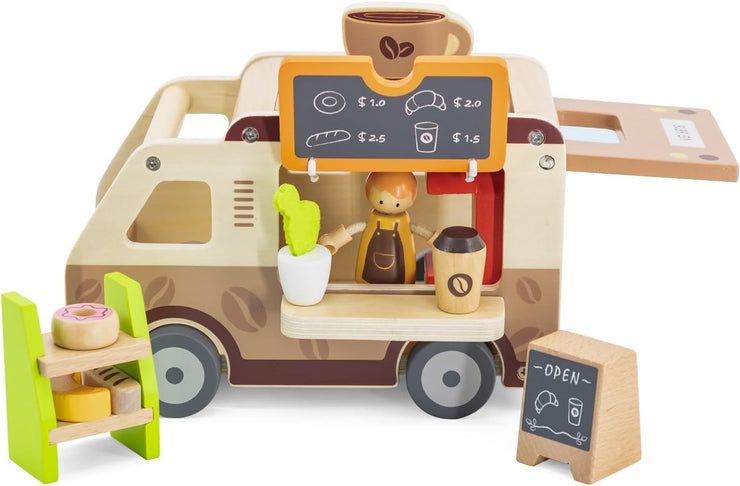 Wooden Coffee Truck