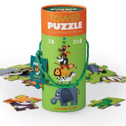 Crocodile Creek Tower Puzzle - Jungle