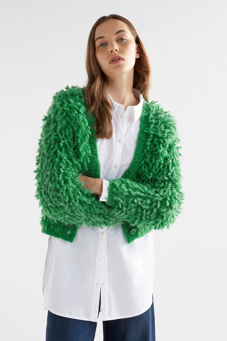 Elk Arnon Cardigan - Ivy Green Was $329 NOW