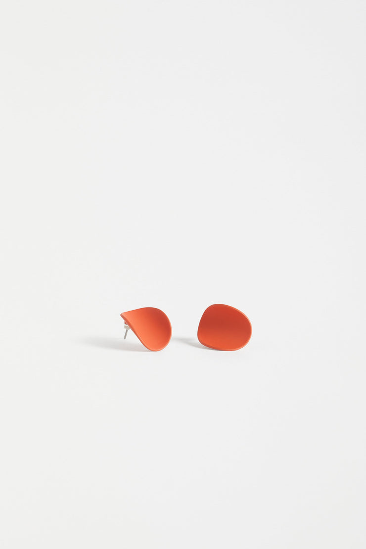 Kave Stud Earring - Fire Orange