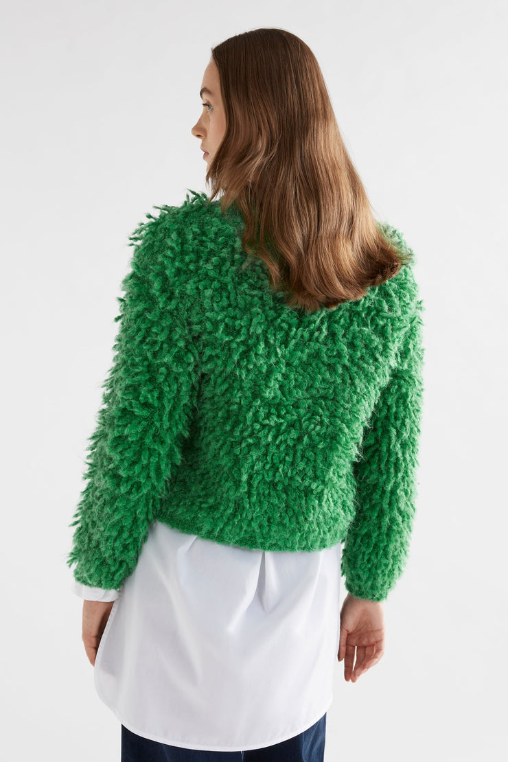 Elk Arnon Cardigan - Ivy Green Was $329 NOW