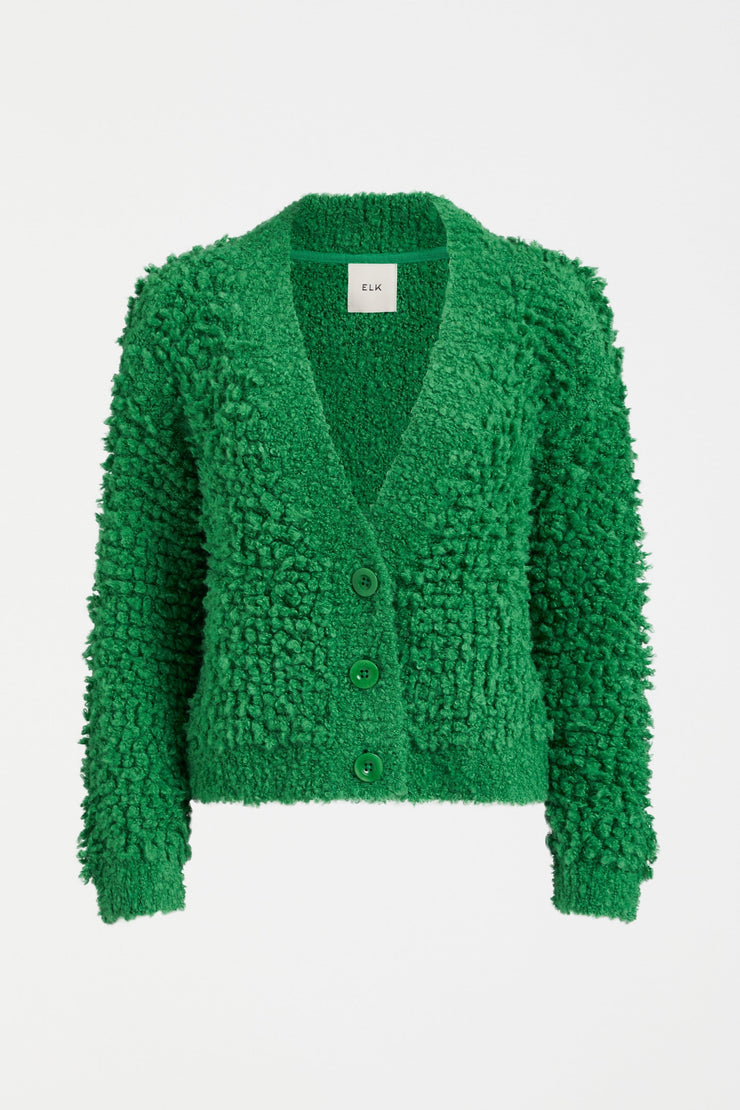 Elk Arnon Cardigan - Ivy Green Was $329 NOW