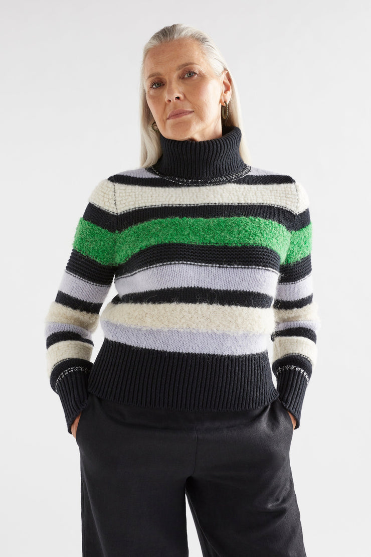 Elk Ollie Sweater - Multi Stripe