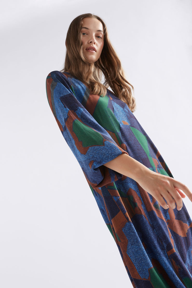 Elk Dega Dress - Orda Print