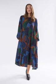 Elk Dega Dress - Orda Print