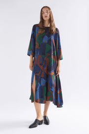 Elk Dega Dress - Orda Print