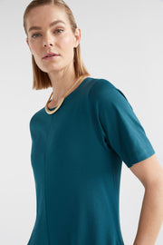 Elk Dega T Shirt Dress - Reed Green