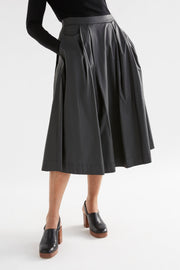 Elk Lustre Skirt - Black Was $399 Now