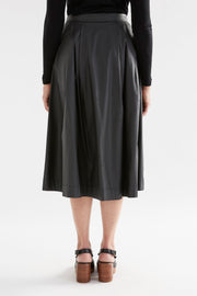 Elk Lustre Skirt - Black Was $399 Now