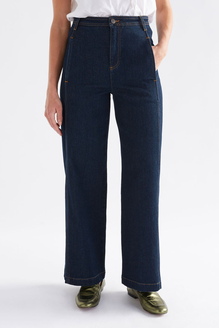 Elk Myes Jean - Dark Blue Wash