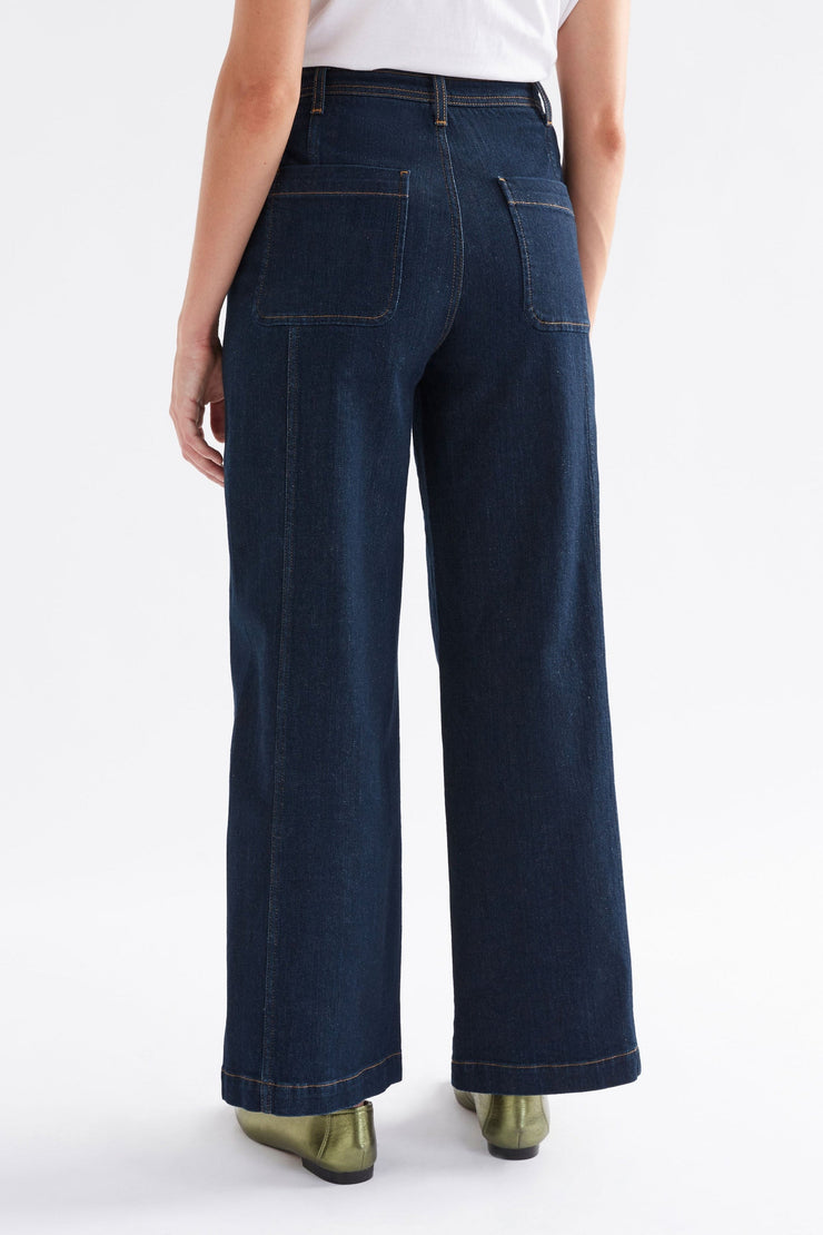 Elk Myes Jean - Dark Blue Wash