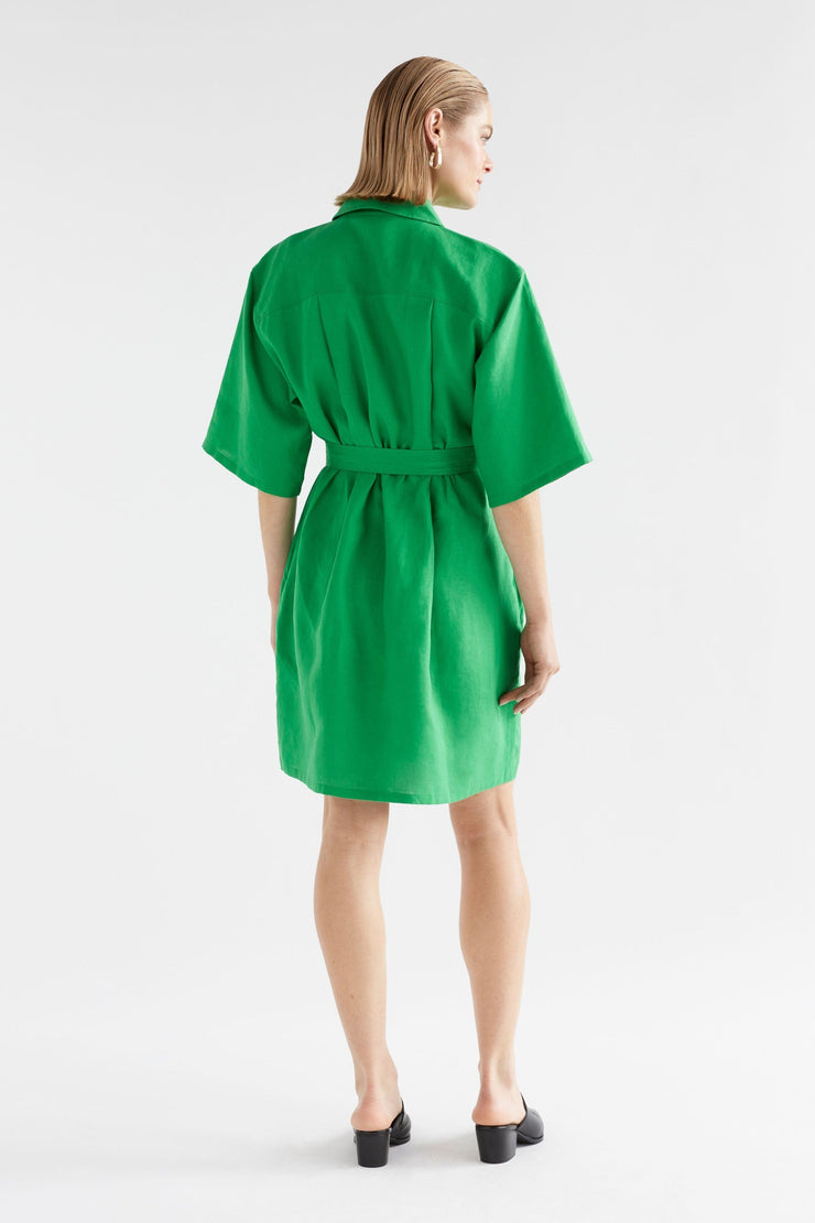 Elk Nayte Dress - Vine Green Last One