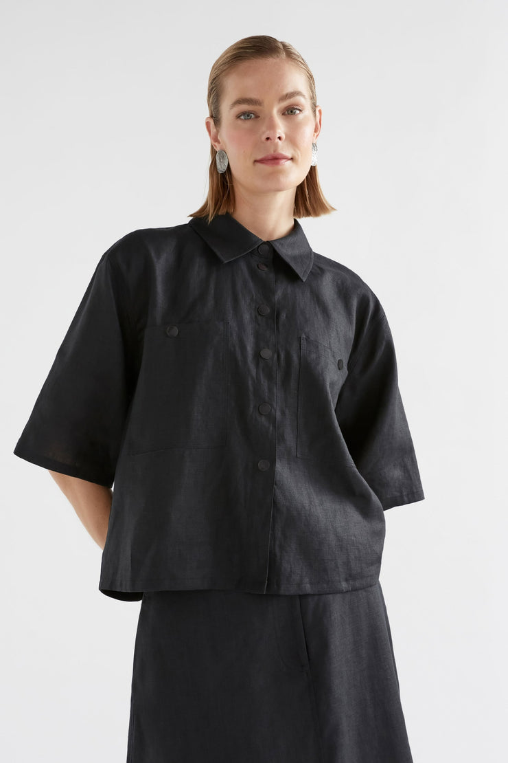 Elk Nayte Shirt - Black