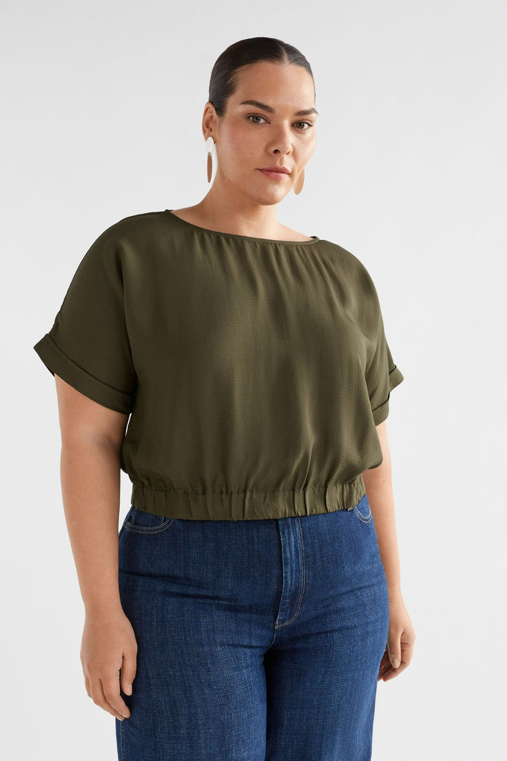 Elk Parq Top - Seaweed Was $239 Now