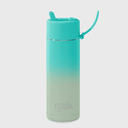 Frank Green 20oz Bottle  - Bondi Bliss w Flip Straw Lid - Ltd. Ed. Holiday Gradient!