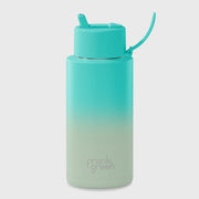 Frank Green 34oz Bottle - Bondi Bliss w Flip Straw Lid - Ltd. Ed. Holiday Gradient!