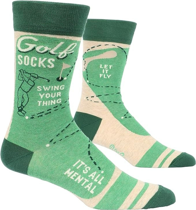 Mens Socks - Golf Socks Swing Your Thing