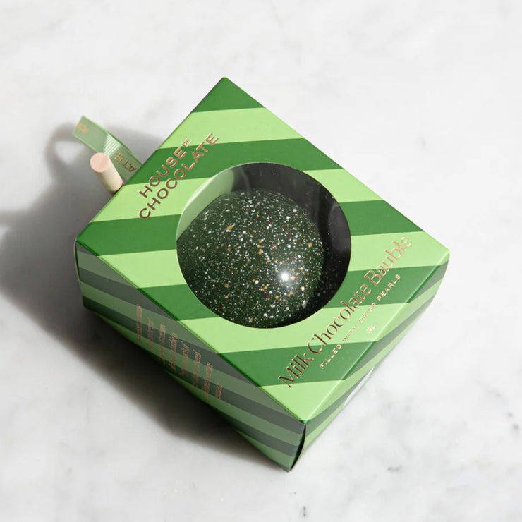 House Of Chocolate - Smashable Bauble (Green)