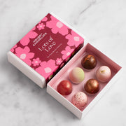 Six Piece Bonbon Selection - Lots of Love