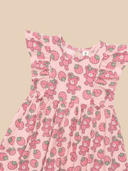 Berry Bear Frill Dress