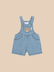 Huxbear Knit Denim Short Overalls Was $85 Now