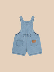 Huxbear Knit Denim Short Overalls Was $85 Now