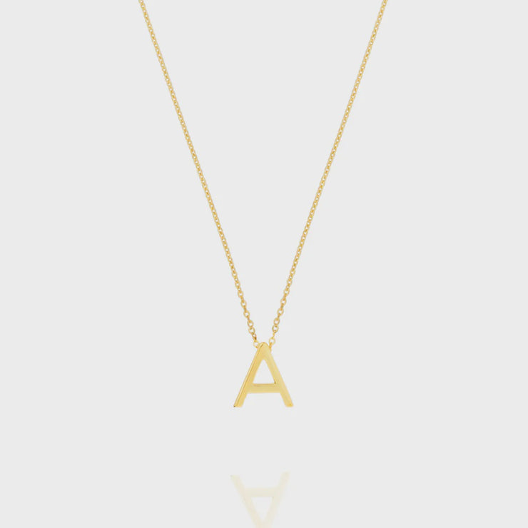 Gold Letter Necklace