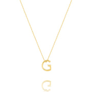 Gold Letter Necklace