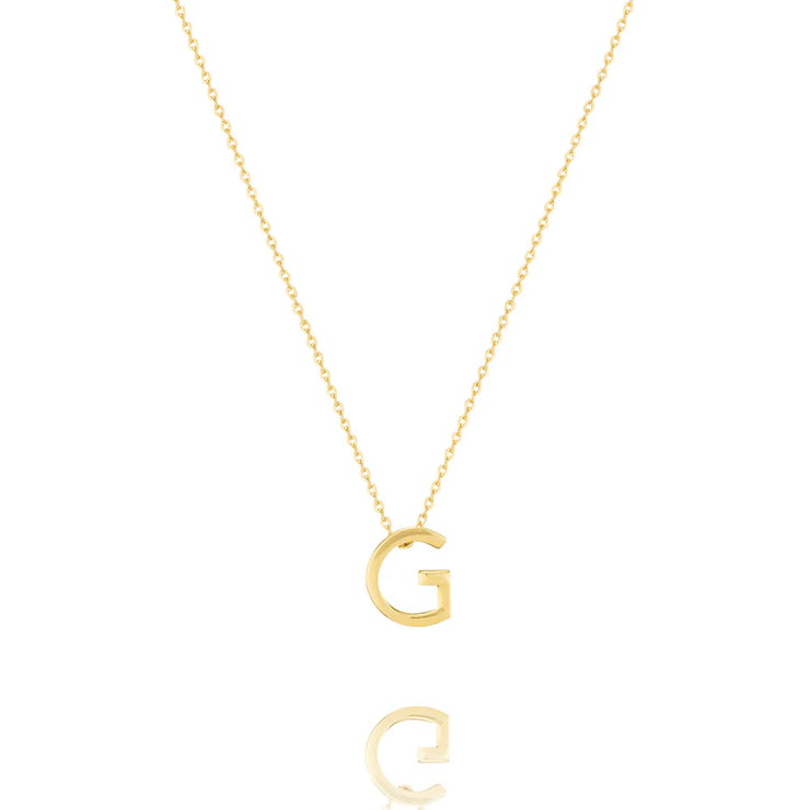 Gold Letter Necklace