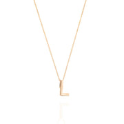 Gold Letter Necklace